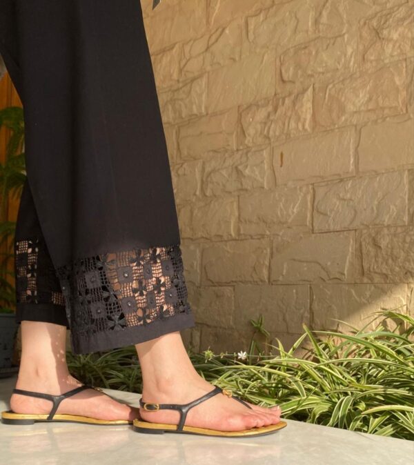 Cotton paint, tarkashi, hand made, silk shalwar, silk, embrodiery, embroidered, hand embroidered