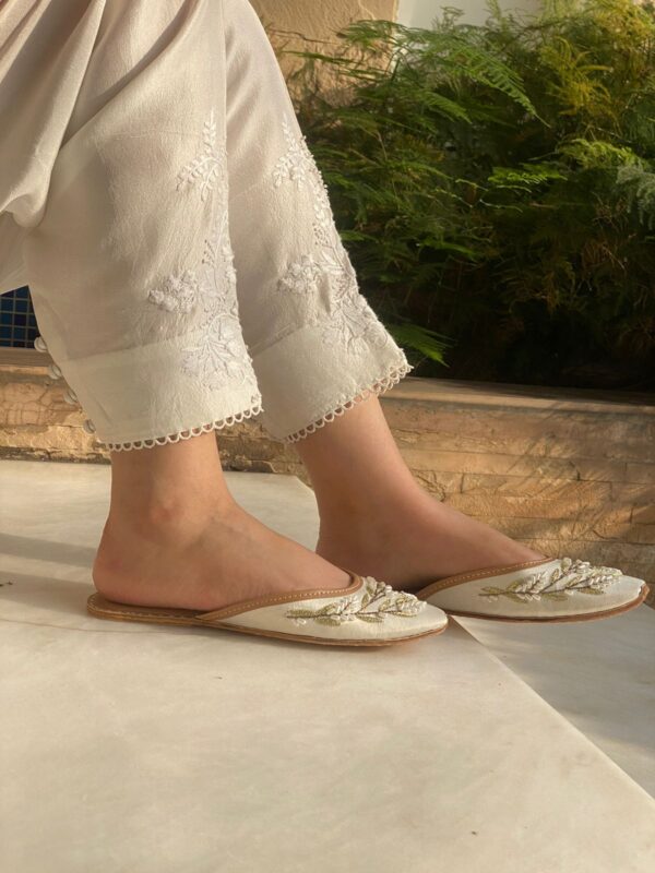 hand made, silk shalwar, silk, embrodiery, embroidered, hand embroidered