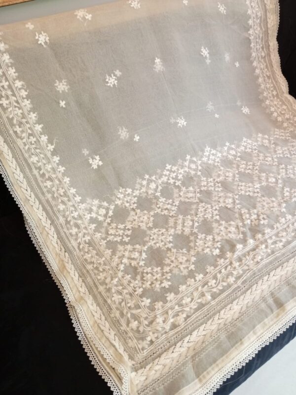 Organza Dupatta Embroidered - Image 2