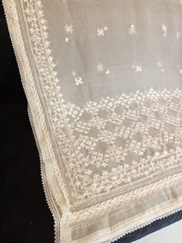 Organza Dupatta Embroidered - Image 3