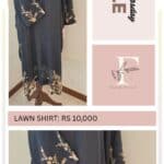 lawn shirt Ebroidered