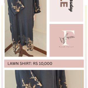 lawn shirt Ebroidered