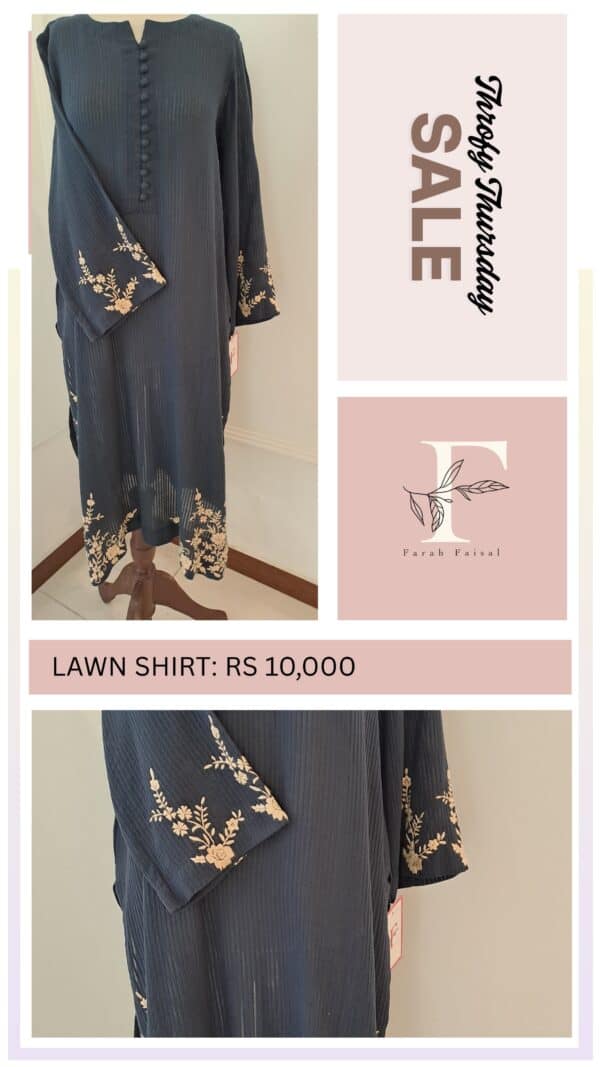 lawn shirt Ebroidered