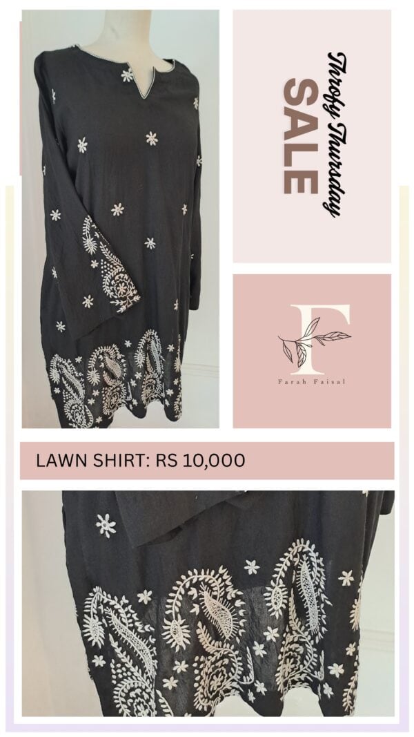Hand Embroidered shirt
